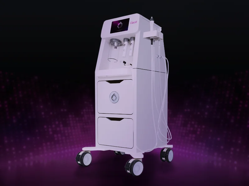 Glacé Hydrodermabrasion und Kryotherapie Gesichtsbehandlung